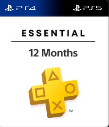 12 Month Essential PlayStation Plus (euro)