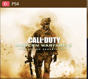 Call of Duty®: Modern Warfare® 2 Campaign Remastered (tr)