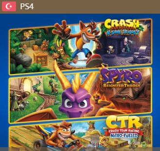 Crash™ + Spyro™ Triple Play Bundle (tr)