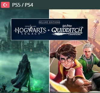 Hogwarts Legacy + Harry Potter: Quidditch Champions Deluxe Editions Bundle PS4-PS5