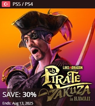 Like a Dragon: Pirate Yakuza in Hawaii PS4 - PS5 (tr)