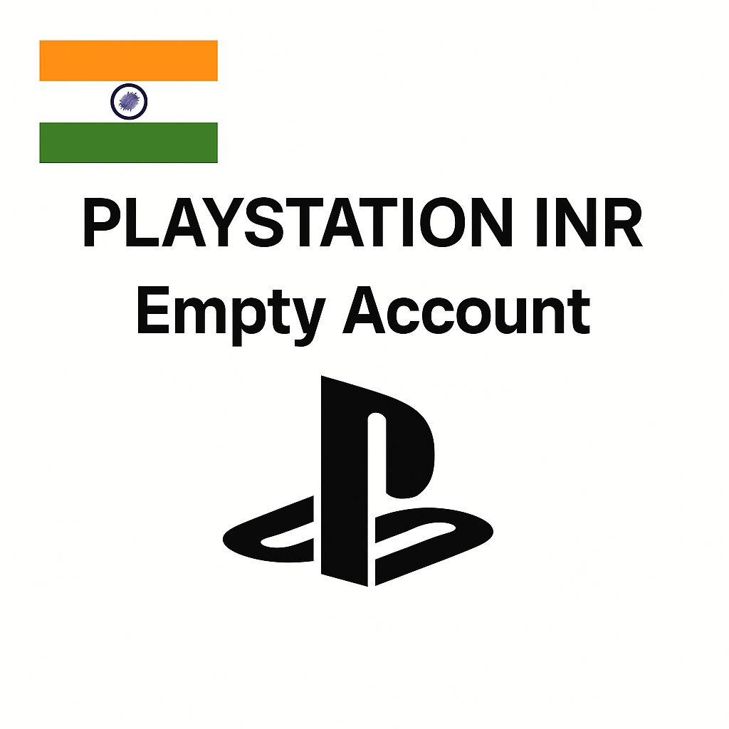 Play Station INR Empty Account