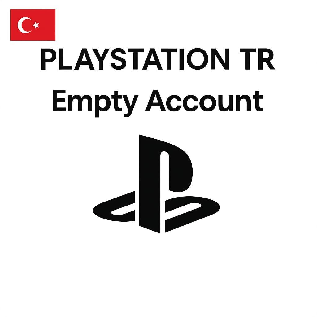 Play Station TR Empty Account