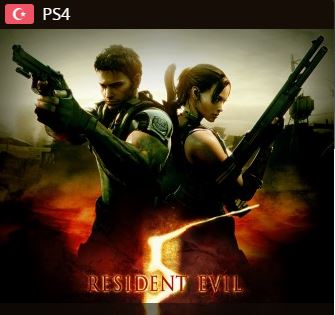 RESIDENT EVIL 5 Ps4 (tr)