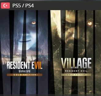Resident Evil 7 Gold Edition - Village Gold Edition PS4 - PS5