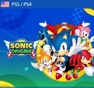 Sonic Origins PS4 - PS5