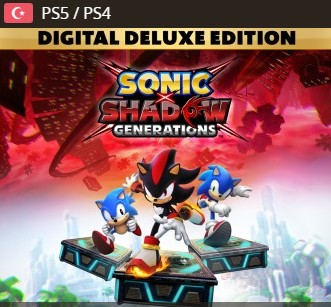 SONIC X SHADOW GENERATIONS Digital Deluxe Edition PS4 & PS5