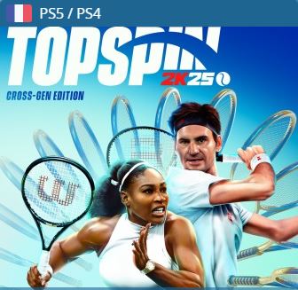 TopSpin 2K25 Crosgen Ps4-Ps5